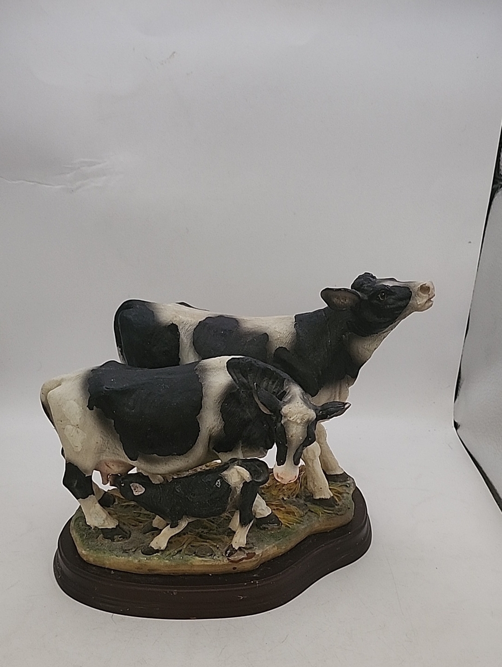 Cow Family Figurine